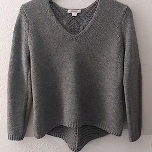 Passports grey knitted sweater